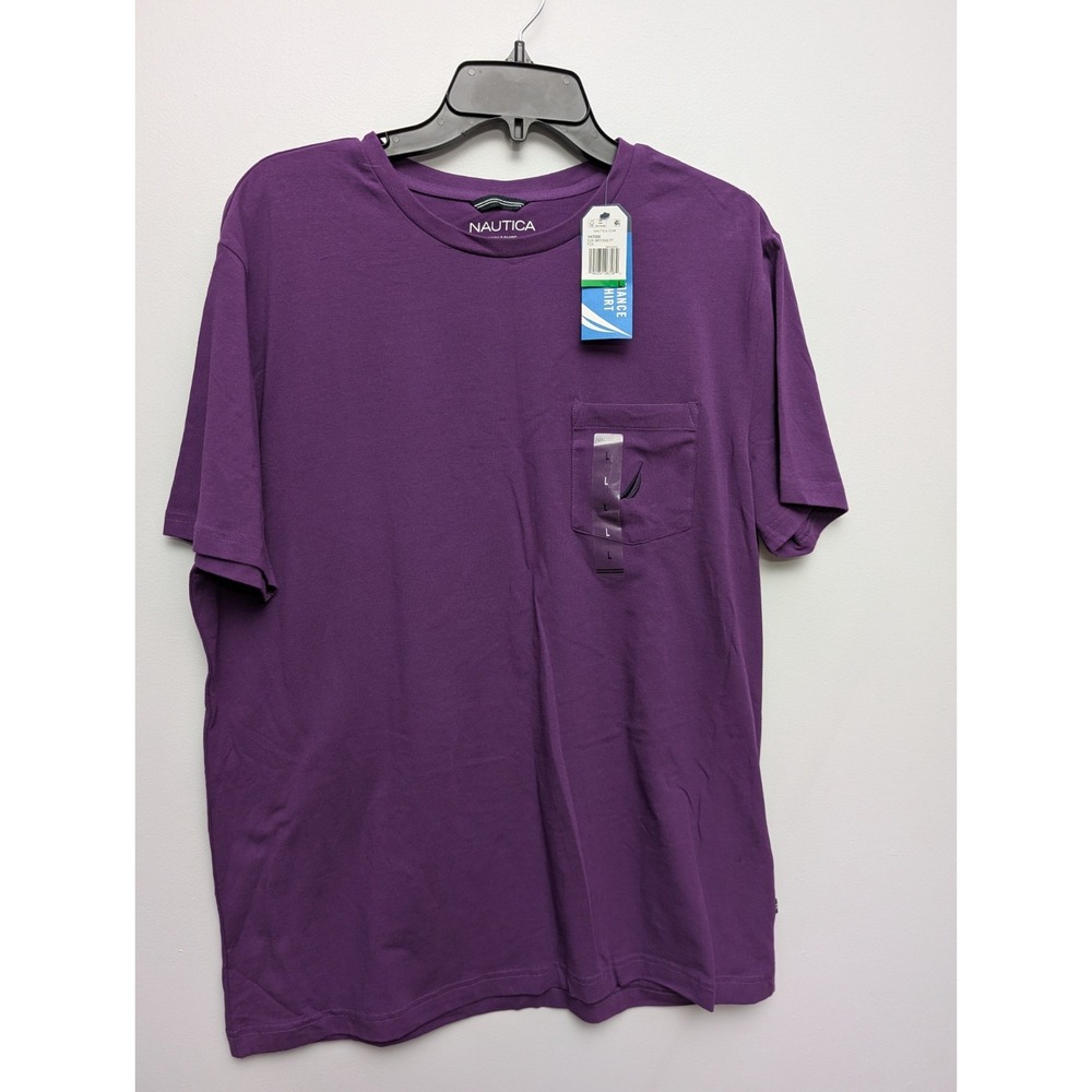 C9 NWT Nautica T-Shirt Crew Neck Short Sleeve with Logo Size  L